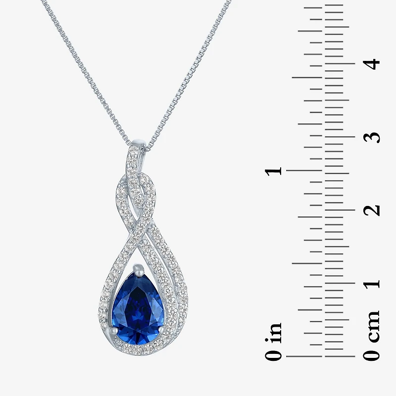 Gemstone Sterling Silver 2-pc. Pear Jewelry Set