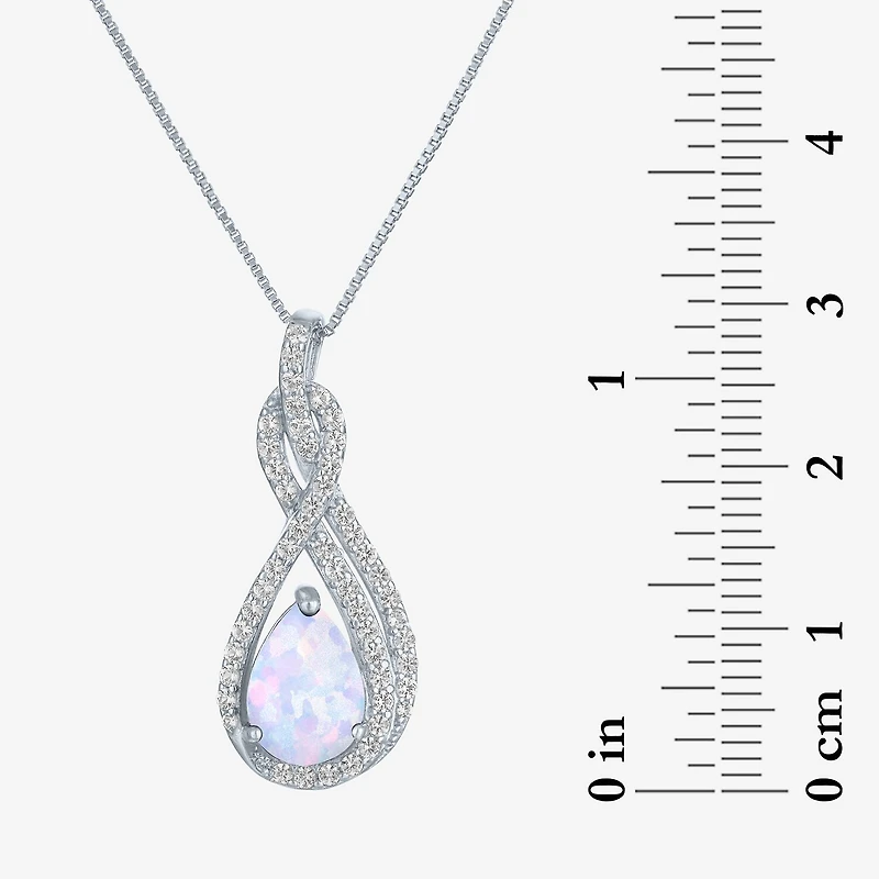 Gemstone Sterling Silver 2-pc. Pear Jewelry Set