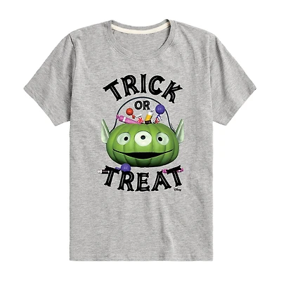 Disney Collection Little & Big Kid Boys Crew Neck Short Sleeve Regular Fit Toy Story Graphic T-Shirt