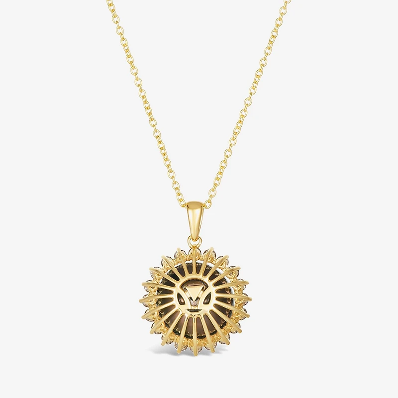 Le Vian® Pendant featuring Chocolate Pearls® 3/8 CT. Nude Diamonds™ set in 14K Honey Gold™