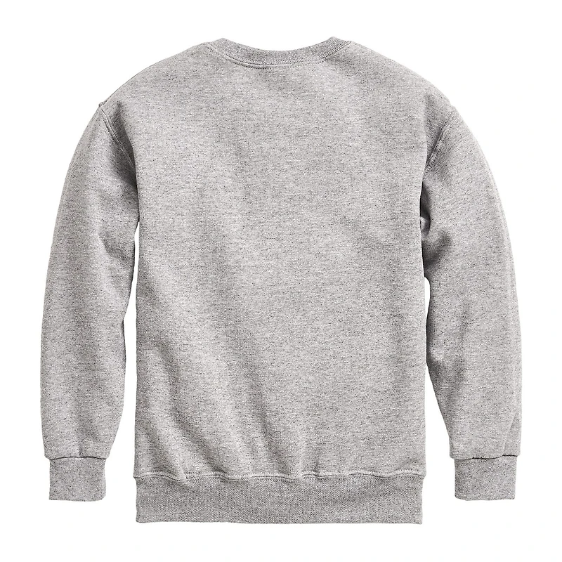 Disney Collection Little & Big Kid Unisex Crew Neck Fleece Long Sleeve Winnie The Pooh Sweatshirt