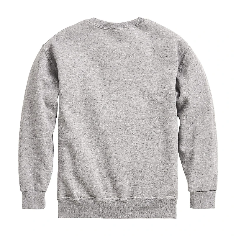 Disney Collection Little & Big Kid Boys Crew Neck Fleece Long Sleeve Cars Sweatshirt