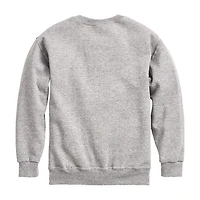 Disney Collection Little & Big Kid Boys Crew Neck Fleece Long Sleeve Cars Sweatshirt
