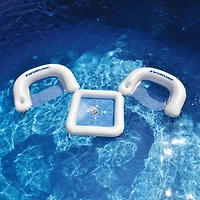 3pc Poker Table Chairs With Cards Pool Float