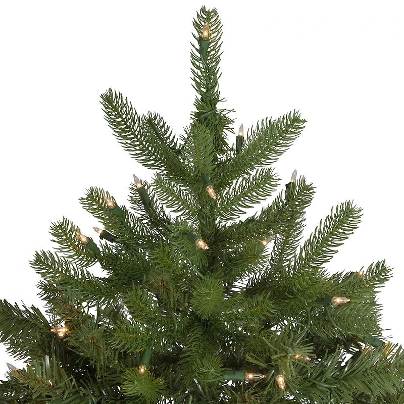 7.5' Pre-Lit Palisades Fir Artificial Christmas Tree - Clear Lights
