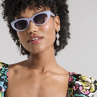 BCBGeneration Cateye Womens UV PROTECTION Cat Eye Sunglasses