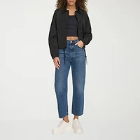 Champion Womens Water Resistant Midweight Cropped Windbreaker