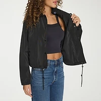 Champion Womens Water Resistant Midweight Cropped Windbreaker