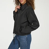Champion Womens Water Resistant Midweight Cropped Windbreaker