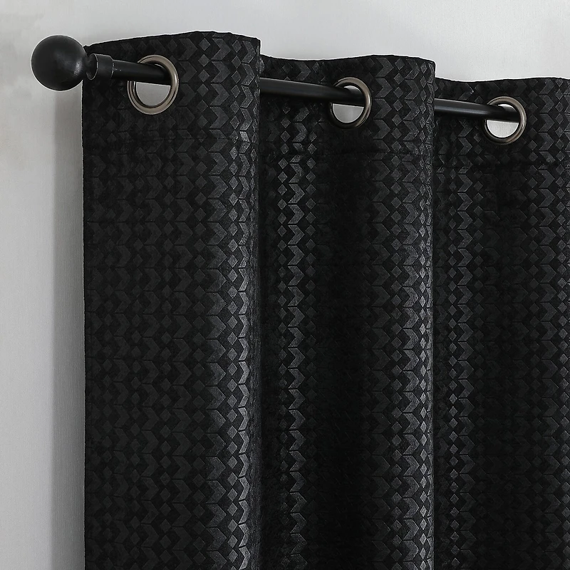 Callisto Grommet Top Blackout Set of 2 Curtain Panel