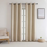 Regal Home Ophelia Grommet Top Blackout Set of 2 Curtain Panel