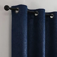 Regal Home Ophelia Grommet Top Blackout Set of 2 Curtain Panel