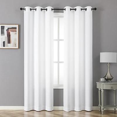 Novalie Grommet Top Blackout Set of 2 Curtain Panel
