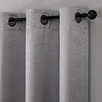 Novalie Grommet Top Blackout Set of 2 Curtain Panel