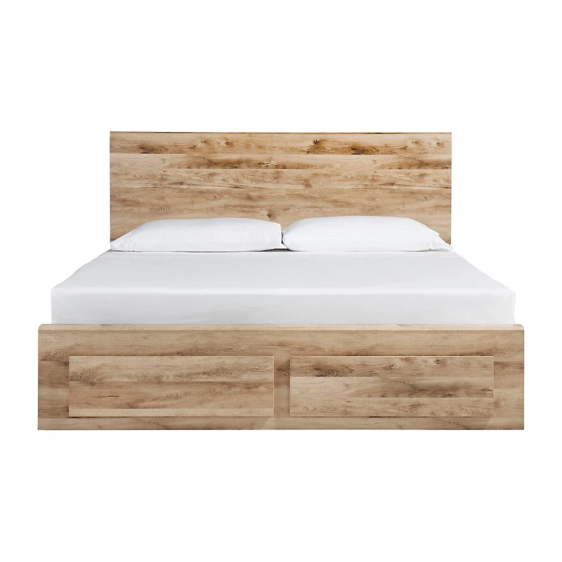 Signature Design by Ashley Hyanna Panel Bed with Side Storage Drawers