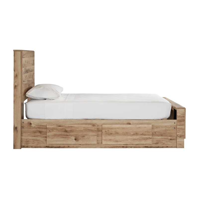 Signature Design by Ashley Hyanna Panel Bed with Side Storage Drawers