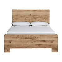 Signature Design by Ashley Hyanna Panel Bed Tan Brown
