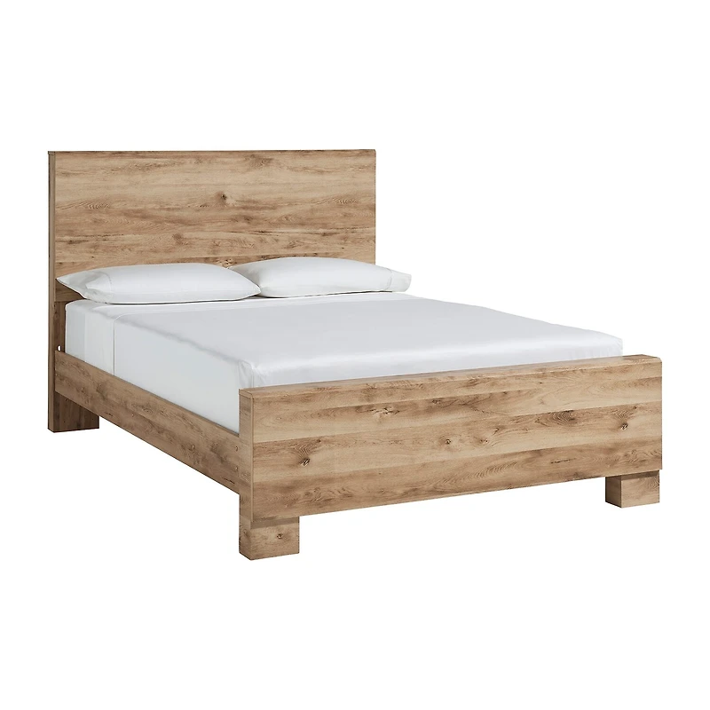 Signature Design by Ashley Hyanna Panel Bed Tan Brown