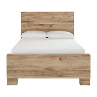 Signature Design by Ashley Hyanna Panel Bed with Side Storage Drawers