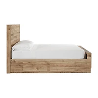 Signature Design by Ashley Hyanna Panel Bed with Side Storage Drawers