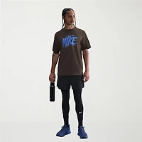 Nike Mens Crew Neck Short Sleeve Regular Fit Graphic T-Shirt