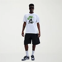 Nike Mens Crew Neck Short Sleeve Regular Fit Graphic T-Shirt