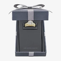 (F / Si2) Womens 2 CT. T.W. Lab Grown White Diamond 14K Gold Over Silver Round Side Stone Halo Bridal Set