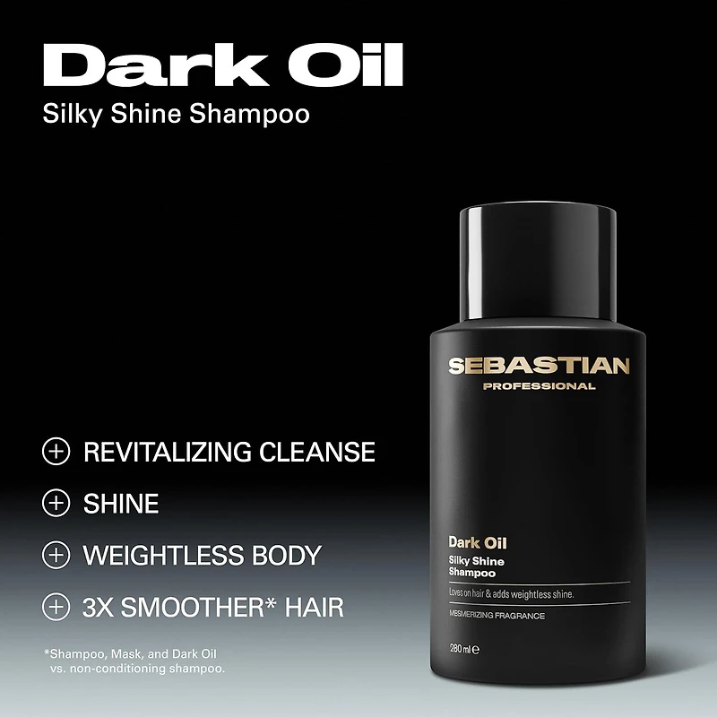 Sebastian® Professional Dark Oil Silky Shine Shampoo 33.8 oz.