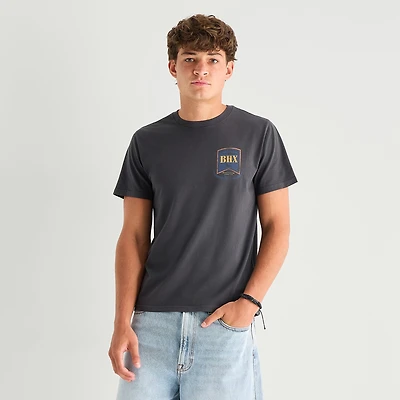 Arizona Mens Crew Neck Short Sleeve Slim Fit Graphic T-Shirt