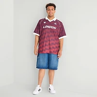 Arizona Mens Short Sleeve Big and Tall Jersey