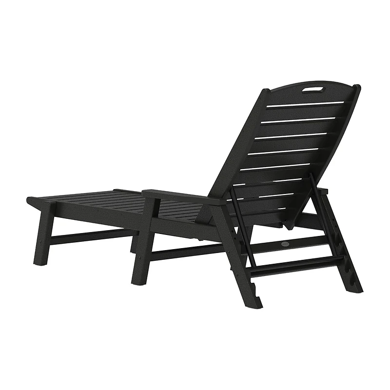 POLYWOOD® Nautical Chaise with Arms