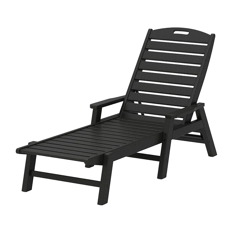 POLYWOOD® Nautical Chaise with Arms