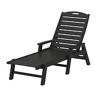 POLYWOOD® Nautical Chaise with Arms