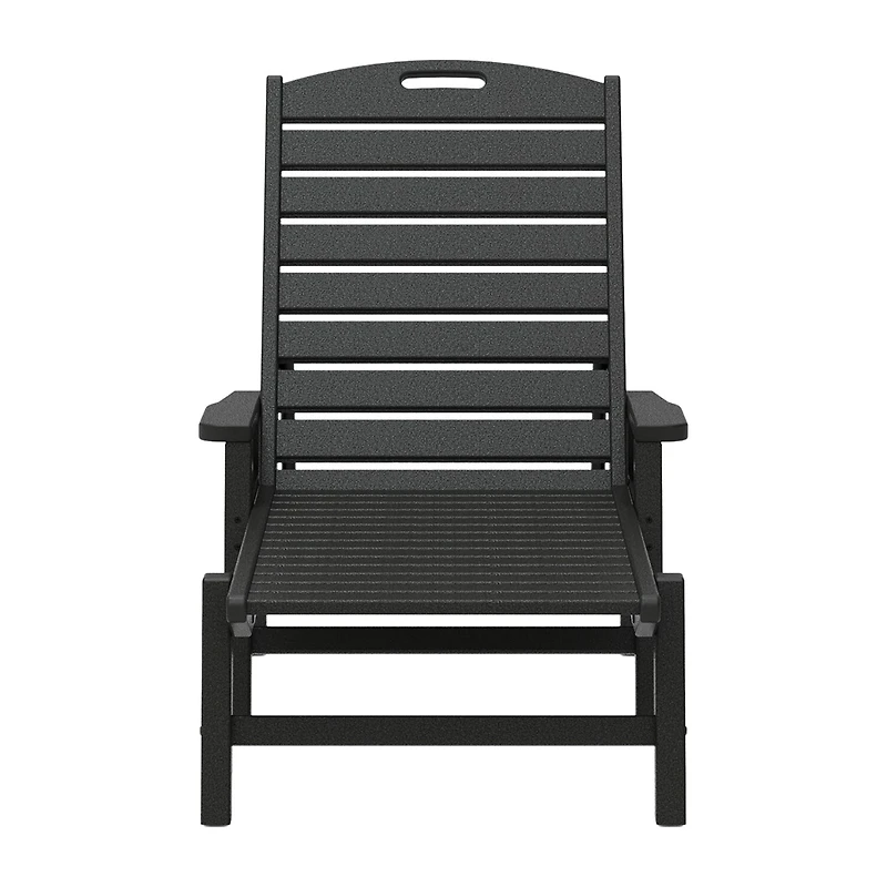 POLYWOOD® Nautical Chaise with Arms
