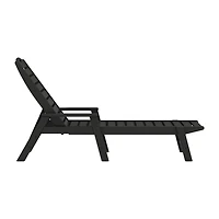 POLYWOOD® Nautical Chaise with Arms