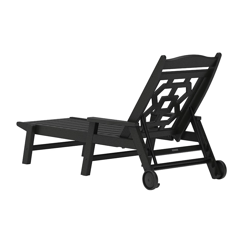 Martha Stewart by POLYWOOD® Chinoiserie Chaise Lounge