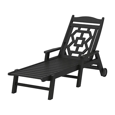 Martha Stewart by POLYWOOD® Chinoiserie Chaise Lounge