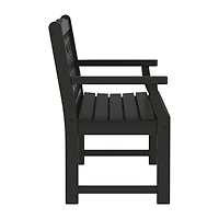 Martha Stewart by POLYWOOD® Chinoiserie 60” Garden Bench
