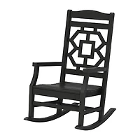 Martha Stewart by POLYWOOD® Chinoiserie Rocking Chair