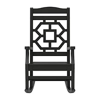 Martha Stewart by POLYWOOD® Chinoiserie Rocking Chair