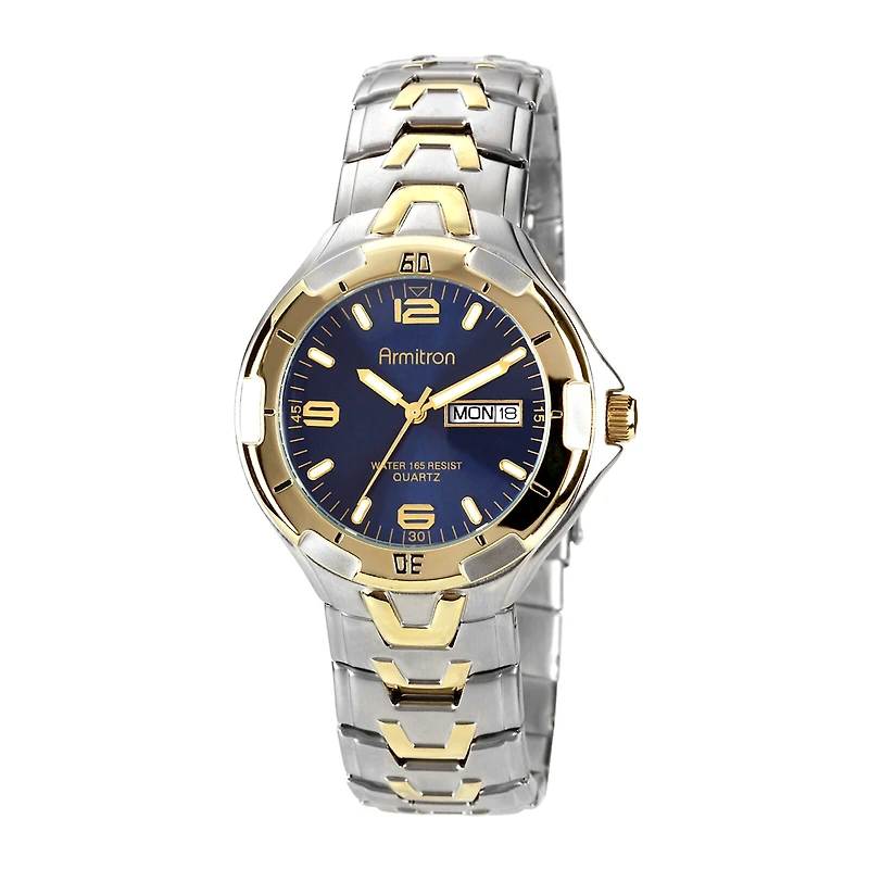 Armitron® Mens Two-Tone Sport Watch