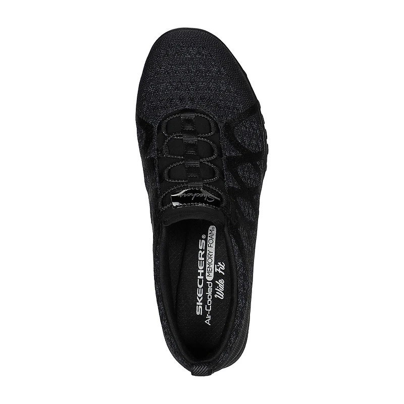 Skechers Breathe Easy Infiknity Womens Round Closed Toe Slip-On Shoe