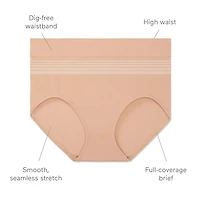 Warners® No Pinching, Problems® Dig-Free Comfort Waist Smooth and Seamless Brief RS1501P