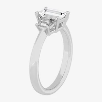 G-H / Si1-Si2) Womens / CT. T.W. Lab Grown White Diamond 14K Gold 3-Stone Engagement Ring
