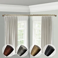 Rod Desyne Tarzan Corner Double Curtain