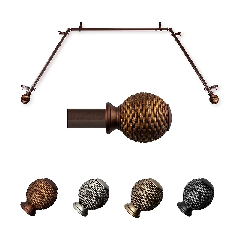Rod Desyne Ozana Bay Window Rod