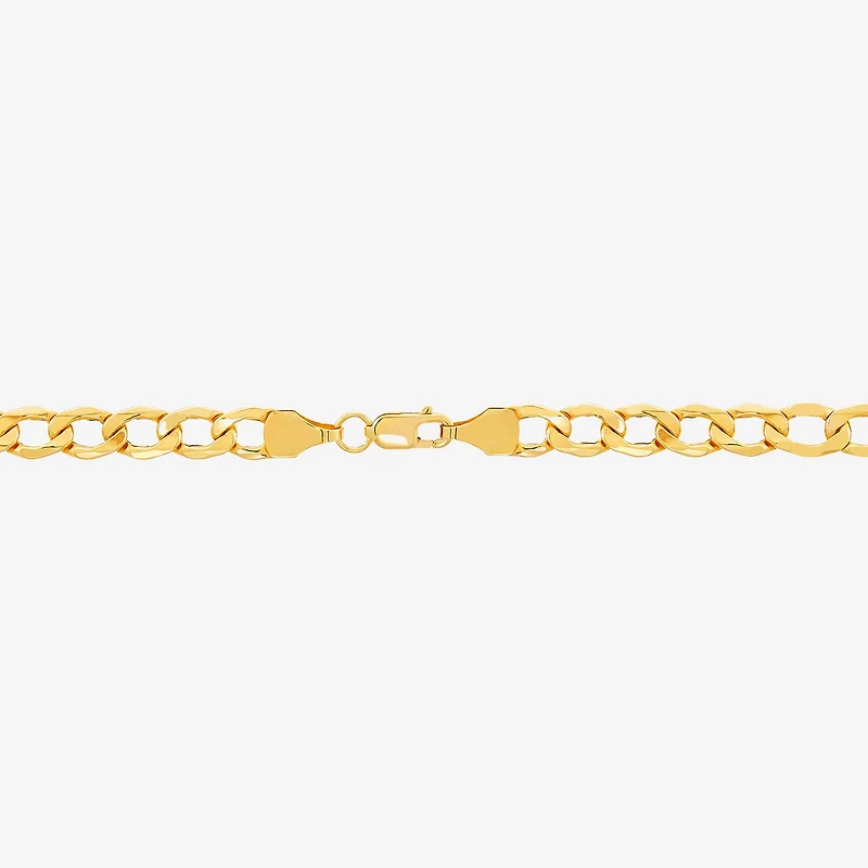 Made in Italy Unisex Adult 14K Gold 22 Inch Curb Chain Necklace