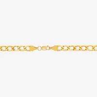 Made in Italy Unisex Adult 14K Gold 22 Inch Curb Chain Necklace