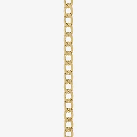 Made in Italy Unisex Adult 14K Gold 22 Inch Curb Chain Necklace
