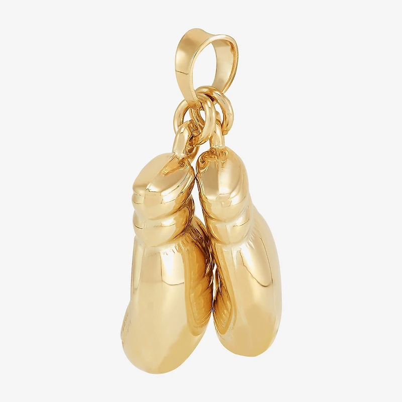 Boxing Gloves Unisex Adult 10K Gold Pendant
